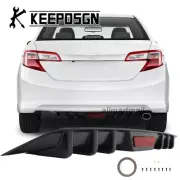 BK Rear Bumper Diffuser Reflective Strip Tail Light Shark Fins for Toyota Camry (for: Toyota)
