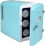 Frigidaire Portable Mini Fridge 5 Liter Retro 9 Can Skincare Small Refrigerator