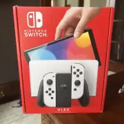 Brand New Nintendo Switch Oled - White Joy-Con - In hand - Fast Shipping