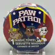 Paw Patrol Magic Towel Expands in Water Spin Master 100% Cotton 11.75"x11.75"