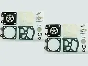 Carburetor Repair/Rebuild Kit Replaces Walbro K10-WTE for Walbro WTE carburetors(Pack of 2)(Pack of 2)