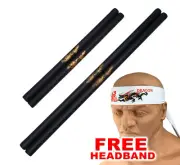 Foam Padded Training 20"/26" THIN Escrima Arnis Kali Sticks (Pair), 1" Diameter