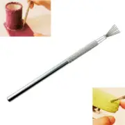 Clay DIY Feather Wire Ceramics Tool 7 Pins Pottery Texture Brush Sculpting