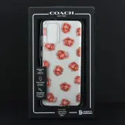 Coach New York Protective Clear Case For Samsung Galaxy S20+ Plus - Dreamy Peony