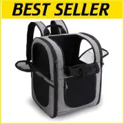 Lightweight Pet Carrier Backpack for Large/Small Cats and Dogs | Safe & Comfy