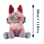 Hazbin Hotel Plush Toy Funny Dust Meow Plush Cute Cotton Stuffed Cat Plushie G
