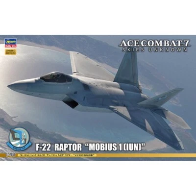 Hasegawa #52371 1/48 F-22 RAPTOR MOBIUS 1 (IUN)