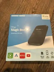 The Magic Box Lite Wireless Carplay Android Auto Adapter with YouTube Netflix