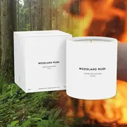 Woodland Musk - Signature Collection - Marshmallow & Sandalwood Scented Soy Candle 55hr Burn