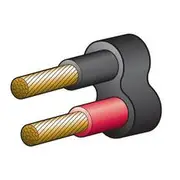 Narva Twin Core Cable 8 B&S - 100A, Red/Black, 100m