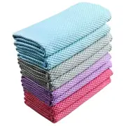 Niveaya Microfiber Glass Cleaning Cloth, Multi-Functional Reusable Lint Free ...