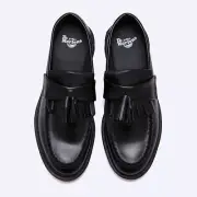 Dr. Martens Adrian Tassel Loafer 14573001 - US11 Black Leather Shoes Authentic