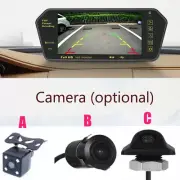 7" Bluetooth Car Mirror Monitor HD + Night Vision Reverse Car Rear View Camera