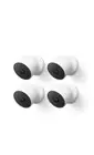Google Nest Cam Outdoor/Indoor Wireless Security Battery Camera 4 Pack- White