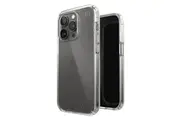 Speck Perfect Glitter Case for iPhone 14 Pro - Clear/Gold Glitter