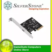 SilverStone SST-ECU06 - PCIe x4 - USB-C 3.2 Gen2x2 Card 1x Ext 20Gbps Port [F33]