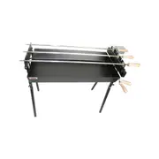 Cyprus Grill Special Edition Modern Rotisserie Spit with NO MOTOR - CG-0779SV
