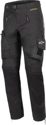 Alpinestars Acteon Motorcycle Textile Pants, black, Size 34 for Men