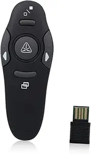 Wireless Presenter Red Pointer USB Wireless Receiver for Windows 2000/XP/Vista
