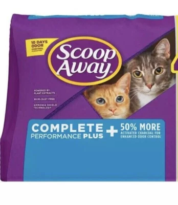Scoop Away Complete Performance Plus, Clumping Cat Litter, Fresh Scent, 10.5 Lbs