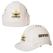 North QLD Queensland Cowboys NRL Industrial Helmet Work Site Hard Hat