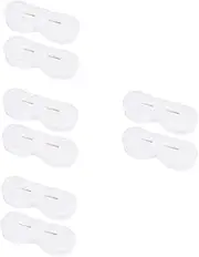 FOMIYES Lightweight 200pcs Disposable Eye Mask Diy Eye Mask Paper Soft Cotton Eye Patch for Travel