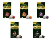JACOBS PREMIUM PODS - NESPRESSO MACHINE CAPS - BIG CHOICE - ALUMINIUM CAPSULES