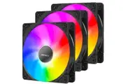 Antec 3x FRGB 120mm LED Fan | Fix RGB Mix colour | 3 Pack | Molex connector