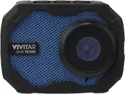 VIVITAR-DVR757HD 12MP Waterproof Digital Portable Action Camera - Blue