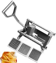 French Fry Cutter Commercial Fast Heavy Duty Potato Slicer Radish Slice 8-12cm