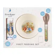 Beatrix Potter - Peter Rabbit First Feeding Set - Kids Mealtime Tableware
