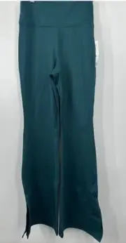 Gilly Hicks Go Active Recharge Green Flare Leggings Small New