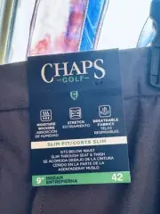 Chaps- Golf Shorts- 42 Slimfit Gray