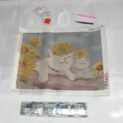 Amarans DIY 5D Diamond Embroidery Art Kit ~ CATS KITTY SUNFLOWERS ~ 15.75x11.75
