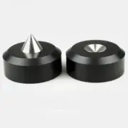 4pcs 40mm Speaker Spikes Pad Amplifier Shockproof Isolation Stand Foot Base Pads
