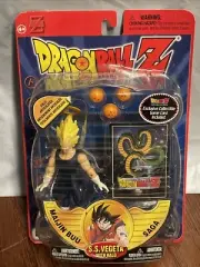 Dragon Ball Z Irwin Toy S.S. Vegeta with Halo MAJIN BUU SAGA BNIB