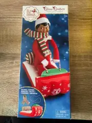 The Elf On The Shelf Claus Couture Collection Sled And Scarf Inflatable Target