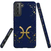 For Samsung Galaxy S22 Case, Armour Cover, Pisces Sign