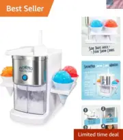 High-Quality Shaved Ice Machine - Create Refreshing Snow Cones Effortlessly