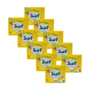 10PK Surf Stain Removal Deep Clean Laundry Detergent Powder 1kg Sun Fresh
