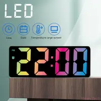 在飛比找蝦皮購物優惠-Digital Alarm Clock LED Screen