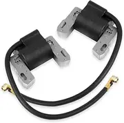 2Pcs Ignition Coil 592846 for Briggs & Stratton Intek V-Twin 18-22HP Engine, Replaces 799651 691060 401577