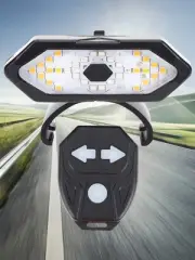 900mAh Waterproof Smart Scooter Taillights with Wireless Remote for M365 Pro 2