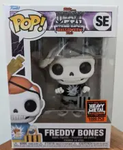 Funko Pop Heavy Metal Halloween 2023 Freddy Bones SE 5000 PCS...Box Has Damage