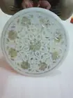 18" white center coffee marble table top inlay mother of pearl home decor j2