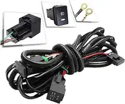 2 Pieces LED Fog Light Assembly Compatible For Lexus IS-F IS F 2008-2013 | 30W 6000LM | DRL H11 12V Accessories(Only Harness Wire)