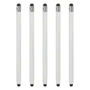 5pcs Stylus Pens for Touch Screens Capacitive Stylus Pen, White