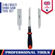 3in1 Mini Hand Saw Set Cut Wood Timber Plastic Cutting Tool Non-Slip Grip Handle
