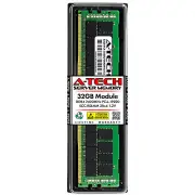 32GB DDR4 ECC RDIMM Micron MTA36ADS4G72PZ-2G3B1 Equivalent Server Memory RAM 1x