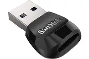 SANDISK MobileMate USB 3.0 Reader microSD card reader speeds up to 170 MB/s USB-A 2-year limited